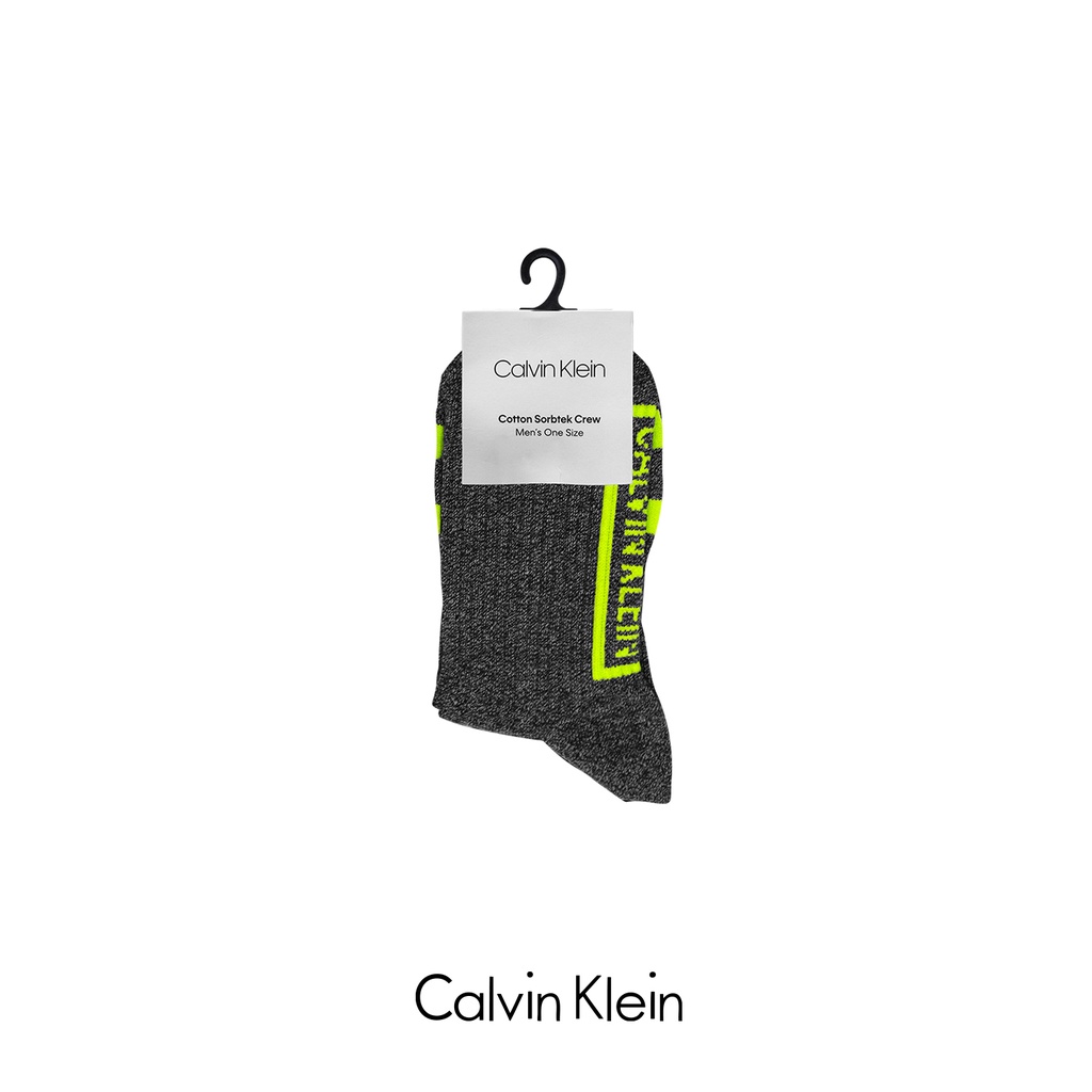 CALVIN KLEIN Casual Men Sock Match Point Short Crew Kaos Kaki Olahraga  Medium Kaos Kaki Sport