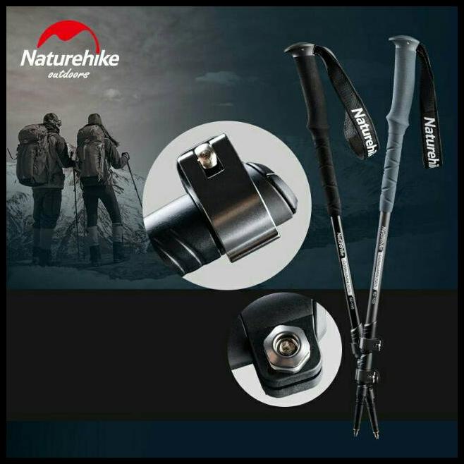 Jual Trekking Pole Naturehike Nh17D017D Duralumin 7075 Alpenstock
