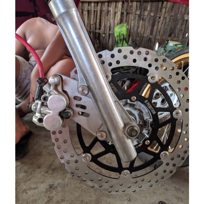 Jual Breket Kaliper Rcb Nissin Samurai 2P Supra X Supra Fit Karisma Cs1 ...