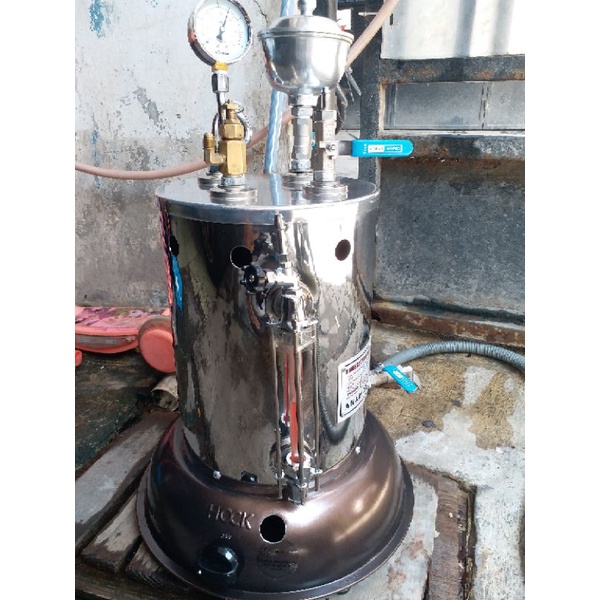 Jual Setrika uap gas boiler 5 Liter | Shopee Indonesia