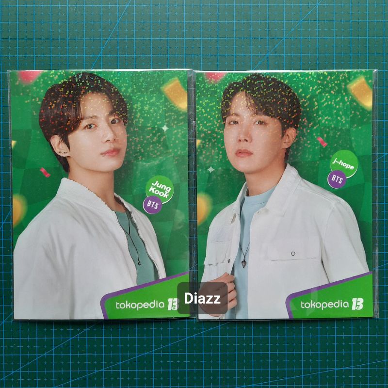 Jual Postcard Hologram BTS Jhope Jungkook toko hijau | Shopee Indonesia