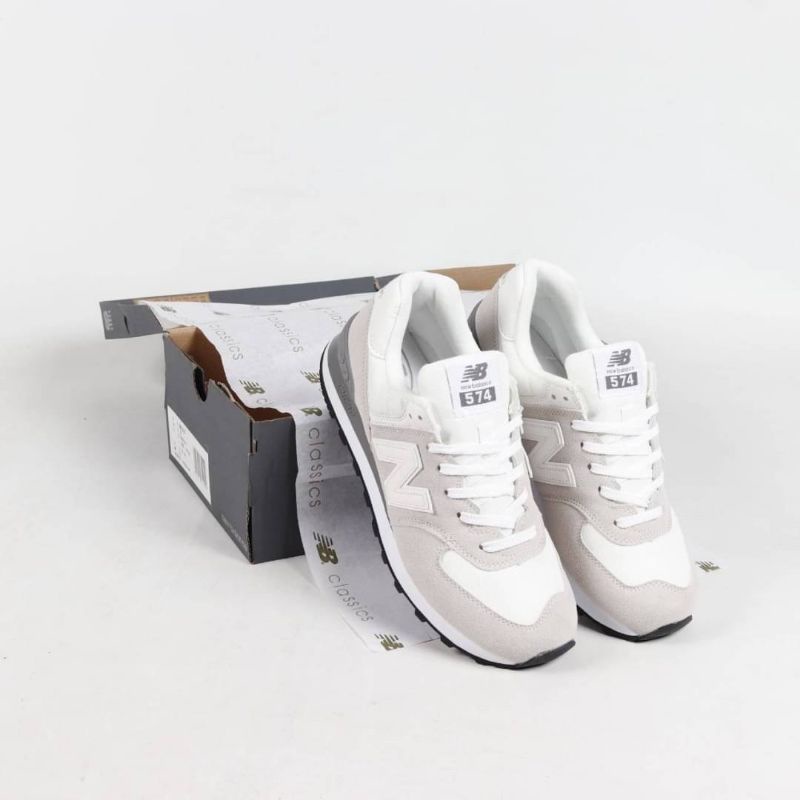 Sepatu Nb ML574EGW Cream
