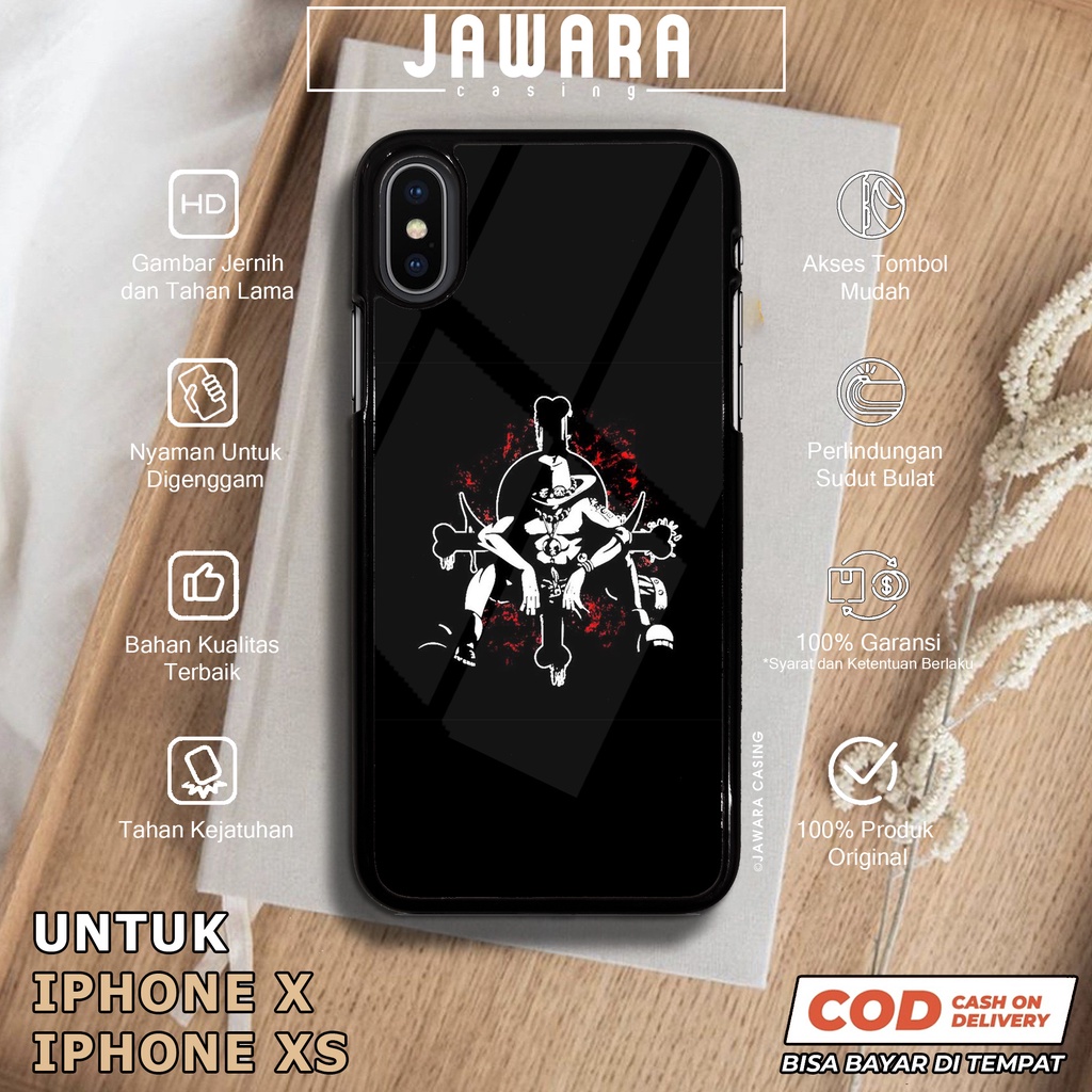 Jual Case iPhone X XS Casing iPhone X XS Jawara Casing [OP01] Case