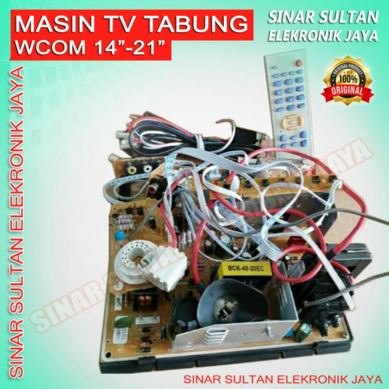 Jual MESIN TV DIGITAL WCOM UNTUK TV TABUNG 14-21 INCH - Kota