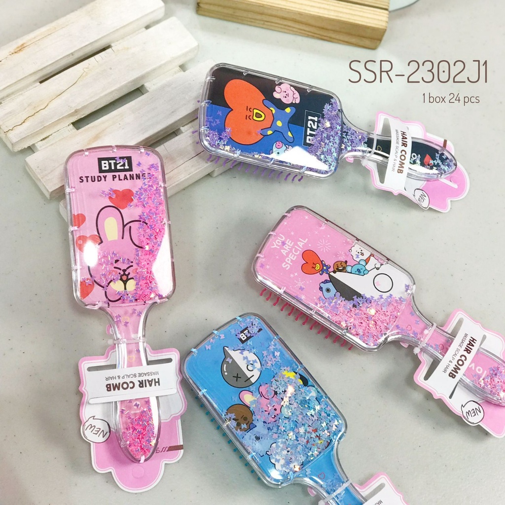 Jual SISIR GAGANG PERSEGI KARAKTER BT21 FANCY IMPORT Shopee Indonesia