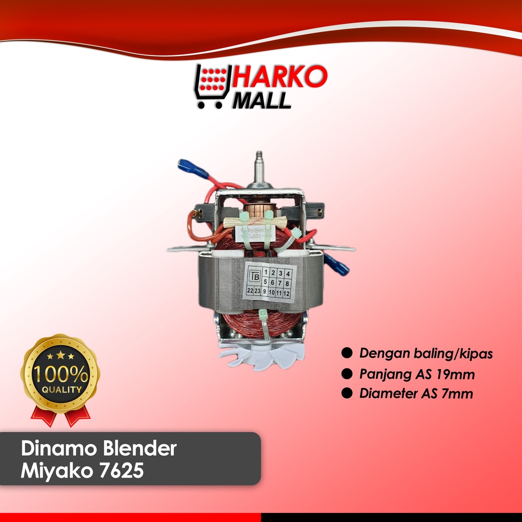 Jual Dinamo Motor Blender Miyako Baling Kipas Shopee Indonesia