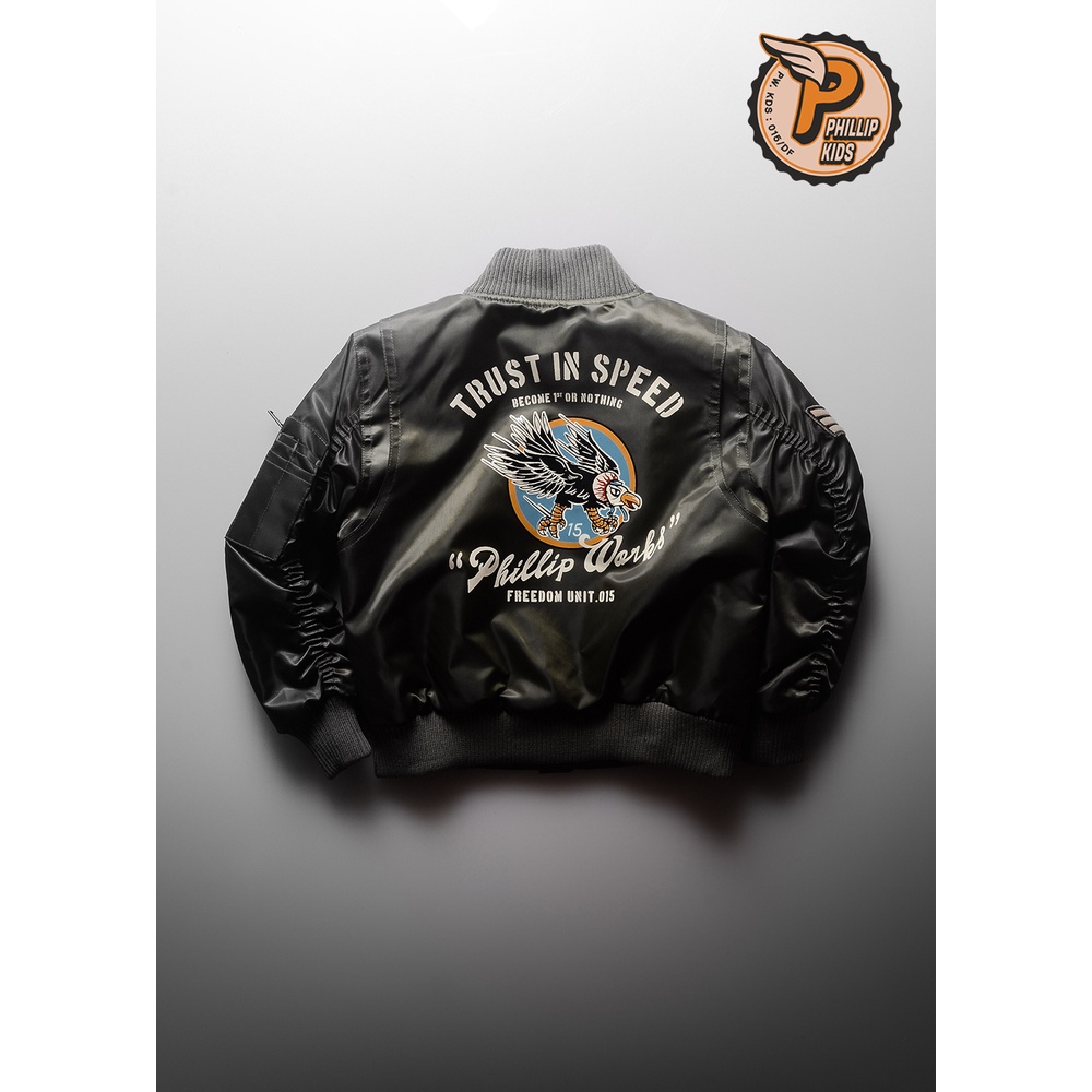 Aero Dino Jacket Bomber Anak Laki-Laki main image 0