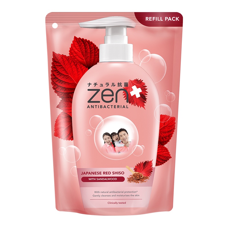 Jual Zen Antibacterial Body Wash Shiso & Sandalwood 400 Ml | Shopee ...