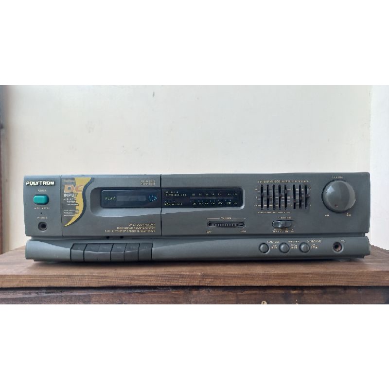 Jual TAPE DECK POLYTRON DAT 63CAD AMPLIFIER Shopee Indonesia
