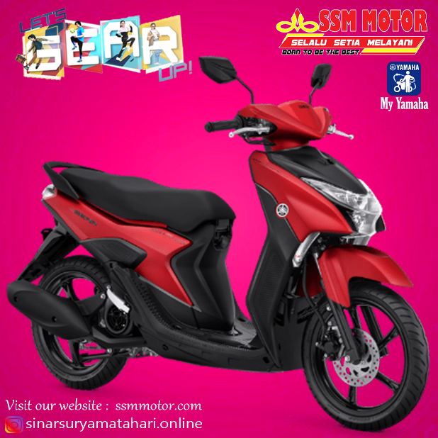 Jual GEAR S 125 CC Merah | Shopee Indonesia
