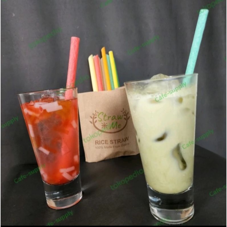 Jual Sedotan Straw Me Rice Straw - No Wrapping in box | Shopee Indonesia