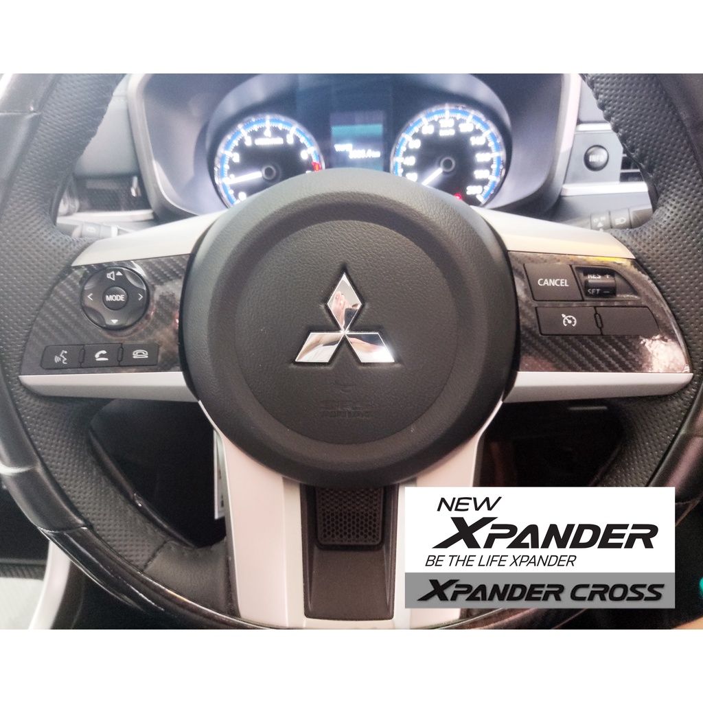 Jual Sticker Setir Steer New Xpander / New Xpander Cross - Motif Carbon ...