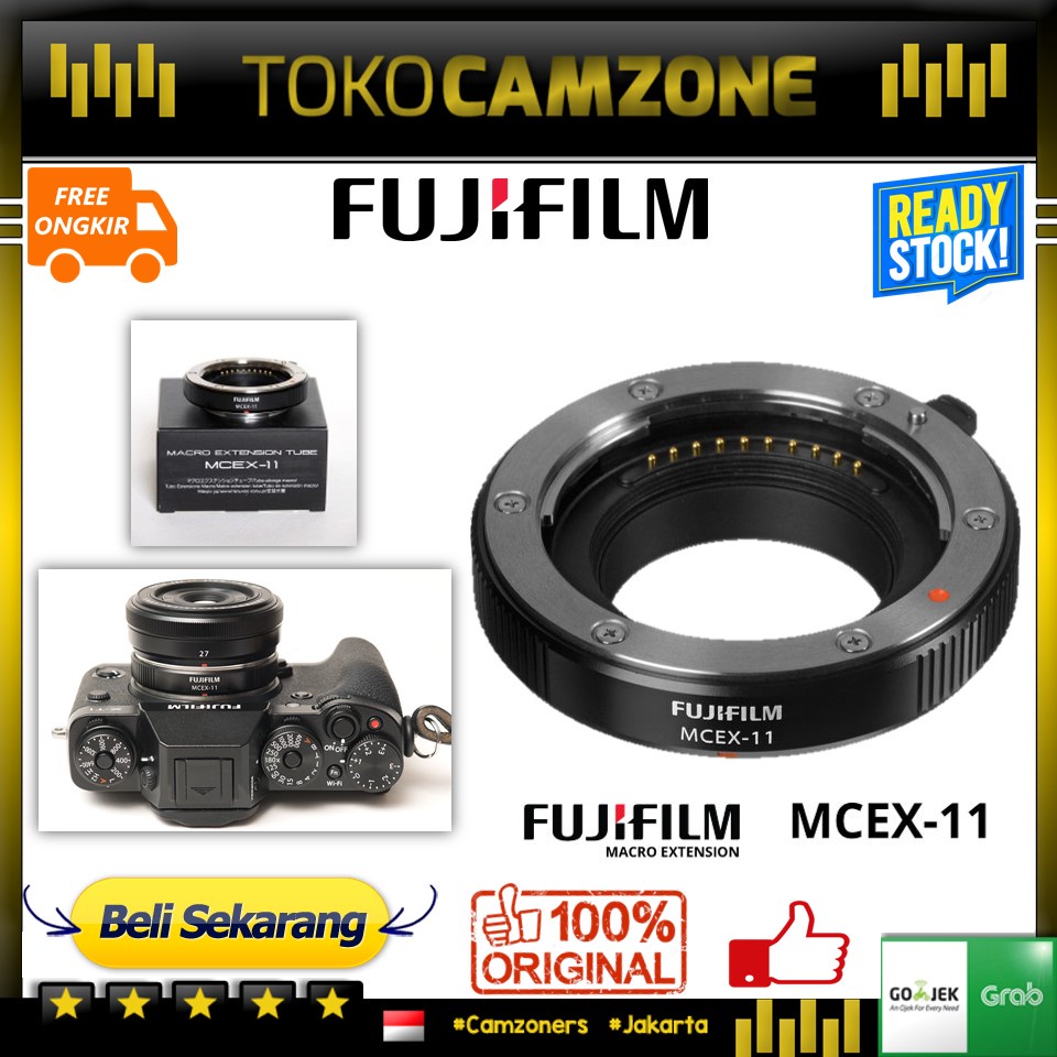 MINT W/Box" Fujifilm MCEX-11 11mm Extension Tube For X-Mount Lenses