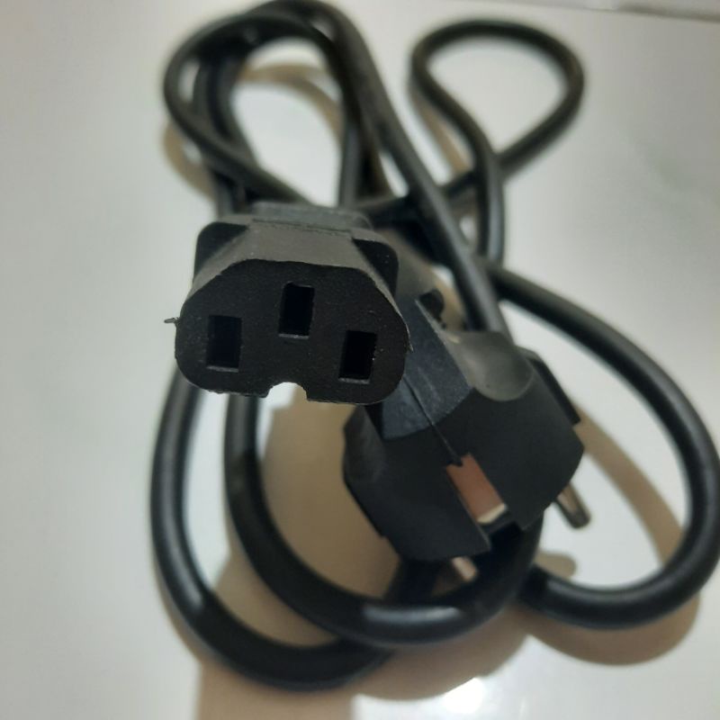 Jual Kabel Power Lubang Tiga For Proyektor, Mixer, PC Komputer | Shopee ...
