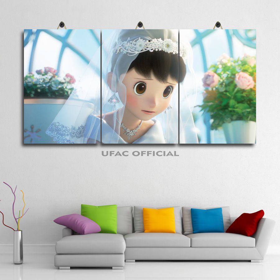 Jual POSTER RUANG MURAH CARTOON GAMBAR DORAEMON LUCU 60X30 MULTIPANEL