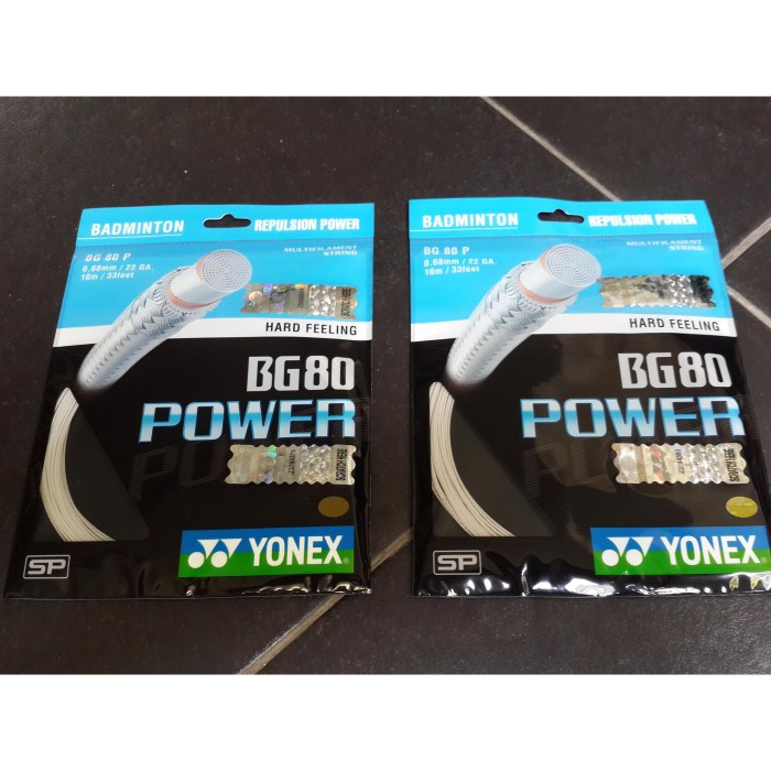 Jual Yonex BG 80 Power BG80P BG80 Power SP Original Senar Raket ...