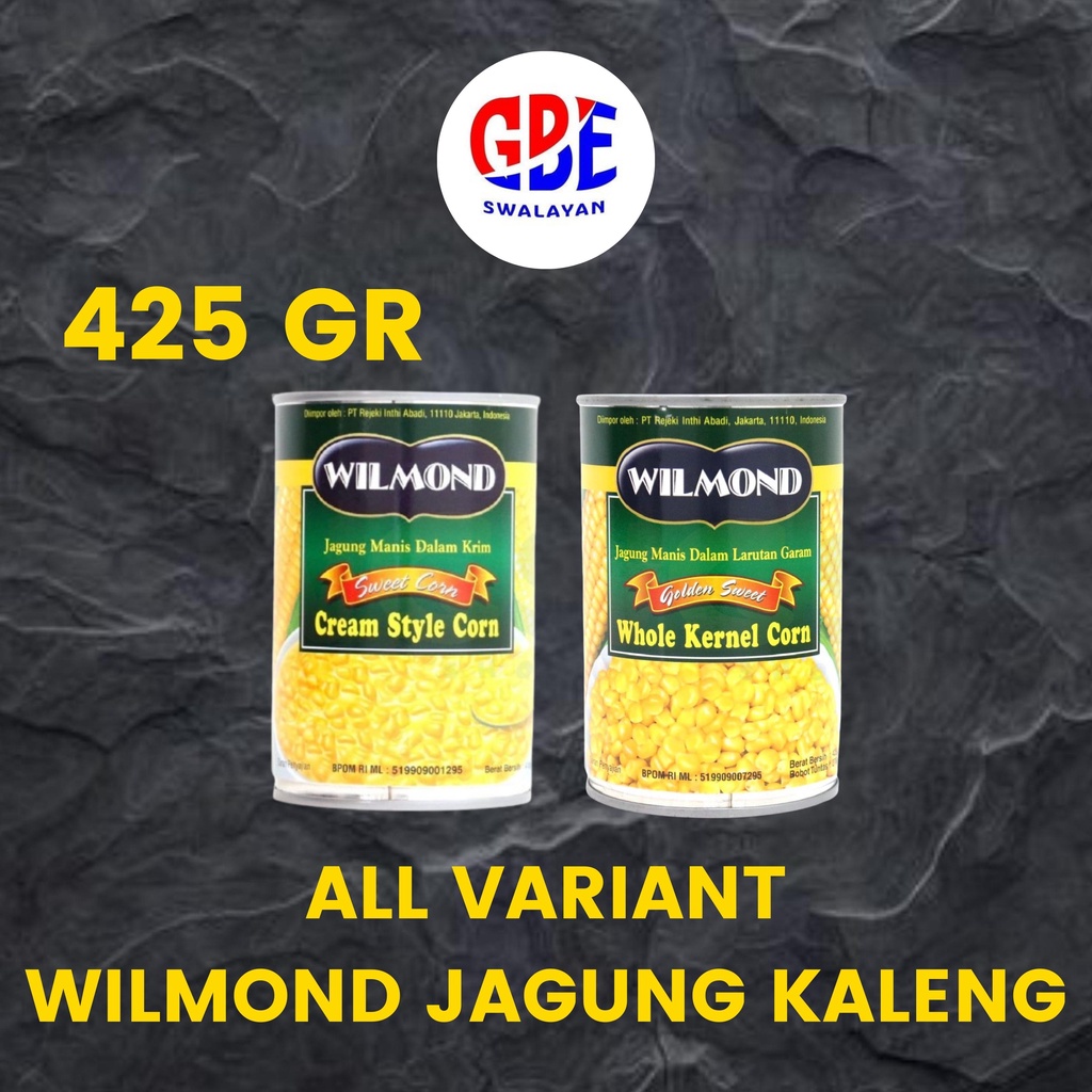 Jual Wilmond Jagung Manis Dalam Kaleng All Variant 425gr Whole Kernel Cream Style Corn