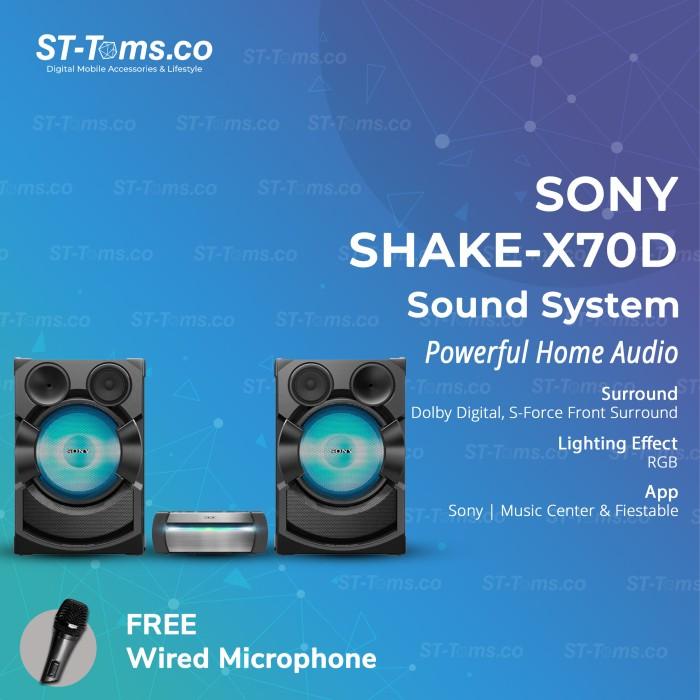 Jual Sony Shake X70D / ShakeX70D Powerful Home Audio System With Dvd