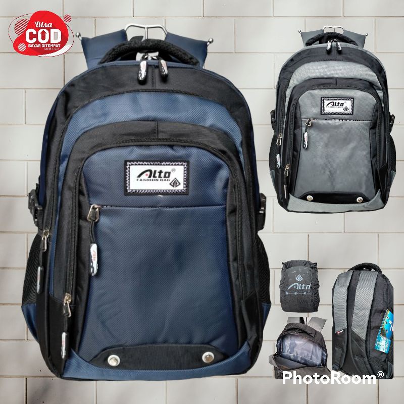 Jual Tas ransel anak SD SMP SMA bahan polister tebal ori Alto | Shopee ...
