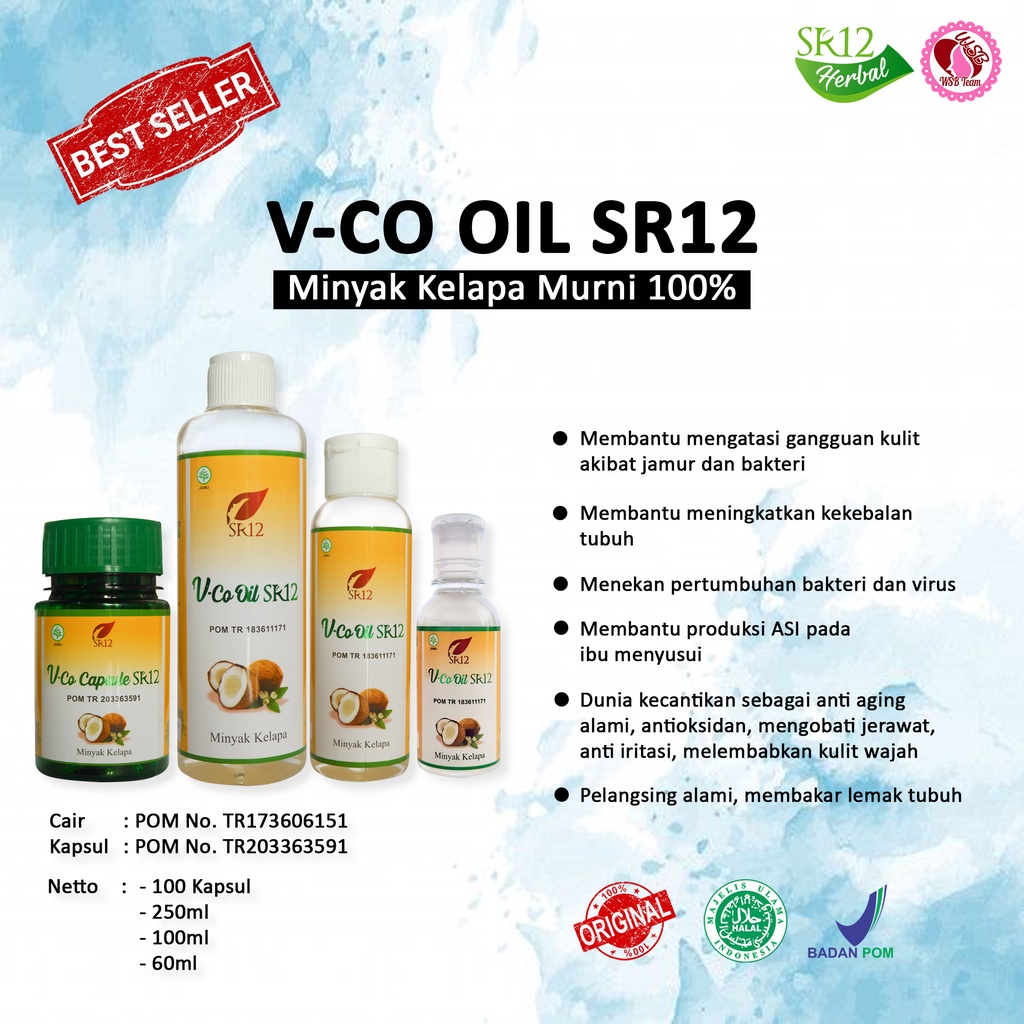 Jual VICO OIL SR12 / VCO | Shopee Indonesia
