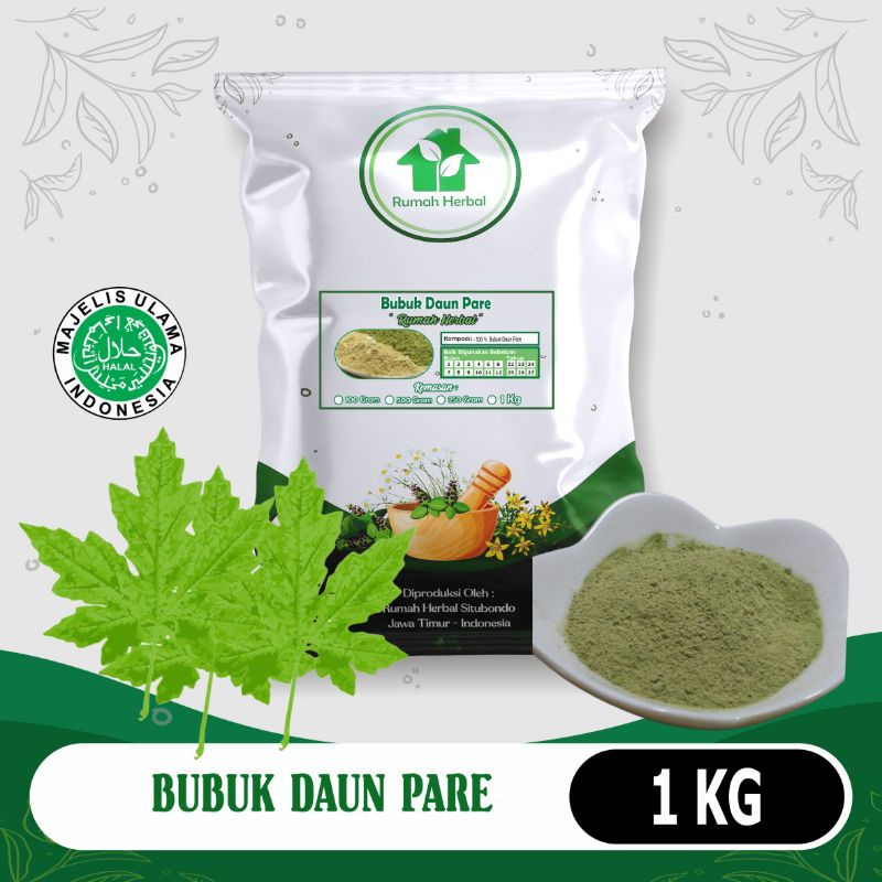 Jual Bubuk Daun Pare Murni Kemasan Kg Shopee Indonesia