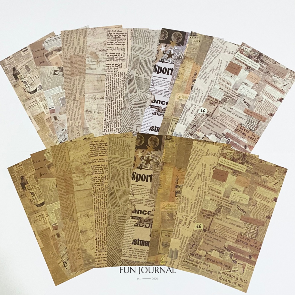 Jual ANTIQUE BOOKSTORE PAPER PACK UNTUK JURNAL JOURNAL PLANNING PLANNER ...