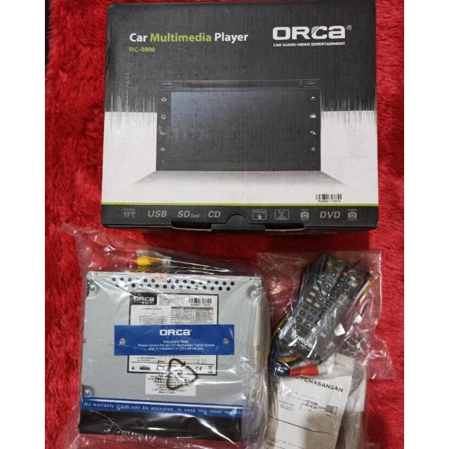 Jual Head Unit Tv Din Orca Rc Kamera Shopee Indonesia