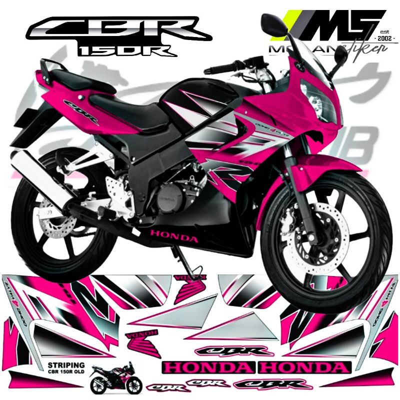 Jual Decal Sticker Striping Variasi Motif Ori Honda CBR 150 R OLD