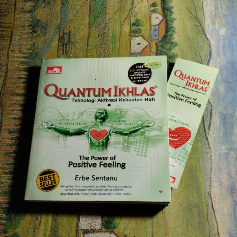 Jual Buku Quantum Ikhlas Teknologi Aktivasi Kekuatan Hati Shopee