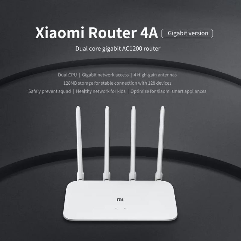 Jual Xiaomi Mi Original Product Router 4A Gigabit Edition Dual Core ...