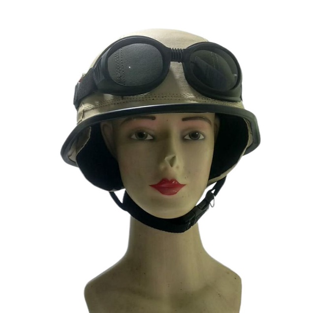 Jual helm nazii retro kacamata | Shopee Indonesia