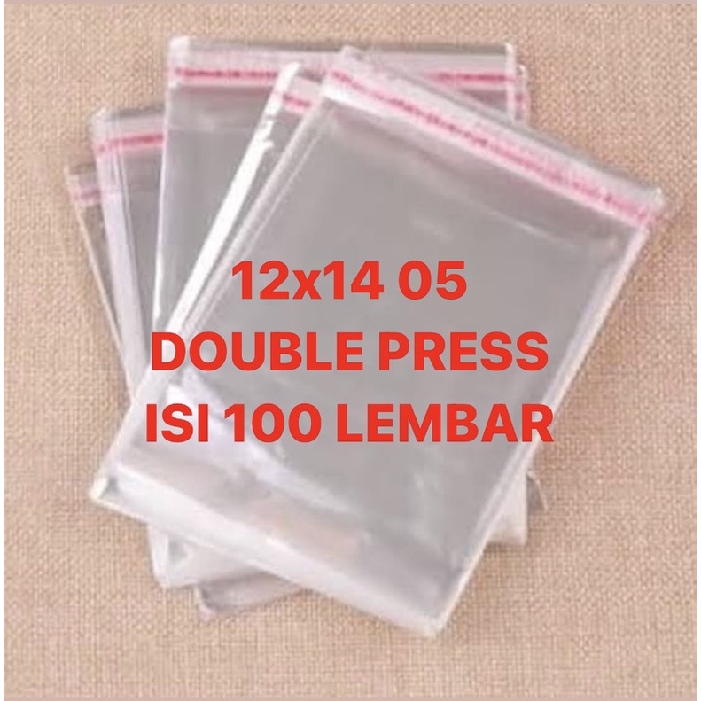 Jual 12x14 05 | PLASTIK OPP SEAL ROTI ISI 100 LEMBAR | Shopee Indonesia