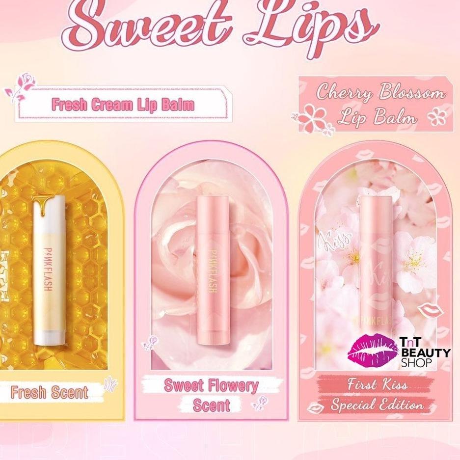 Jual [CODE XS20] PINKFLASH Lasting Moist Lip Balm | Fresh Cream Lip ...