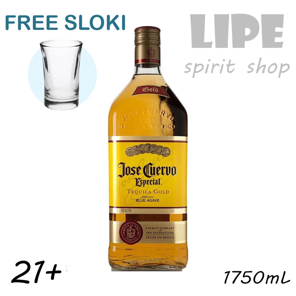Jual Jose Cuervo Especial Tequila Gold 1,75L Original Shopee Indonesia