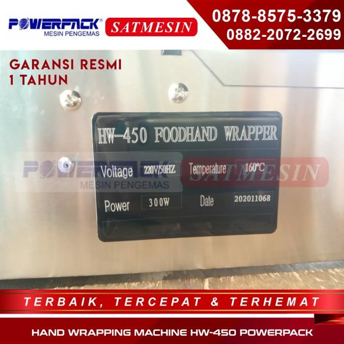 Jual Biscuit Jointer Hand Wrapping Machine Hw-450 Powerpack | Shopee ...