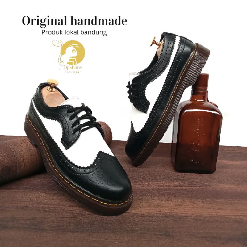 Jual Sepatu Pormal Docmart Loafer pria | Sepatu wingtip | Shopee Indonesia