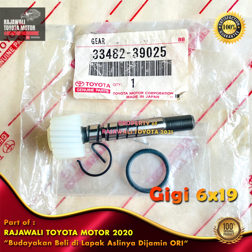 Jual Gear Gigi Speedometer 6x19 Crown GS, Dyna100, Kijang Kapsul Diesel