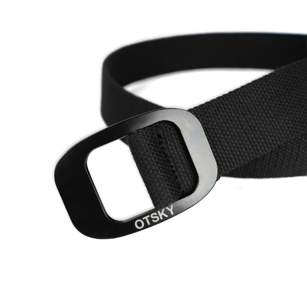 Jual Otsky Belt Webbing Oval Full Black | Shopee Indonesia