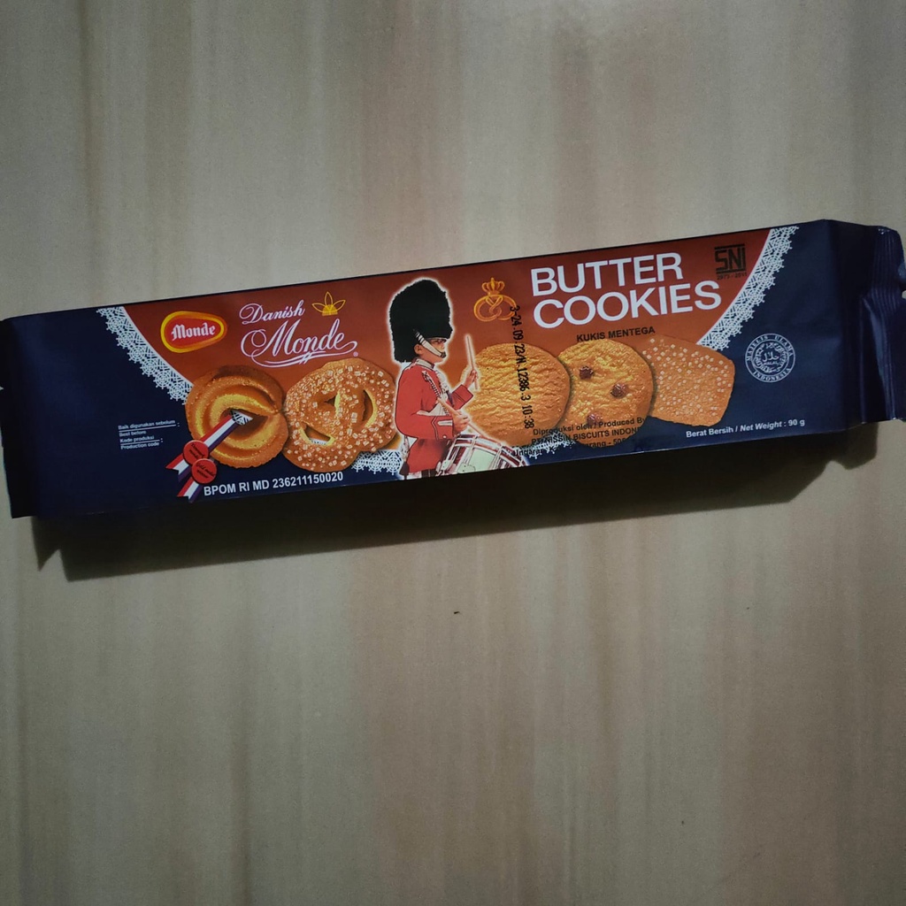 Jual Monde Danish Butter Cookies Blue MINI 90gr Shopee Indonesia