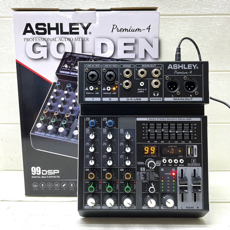 Jual Mixer Ashley Premium 4 - Hardwell Reverb 4 Original 4 Channel ...