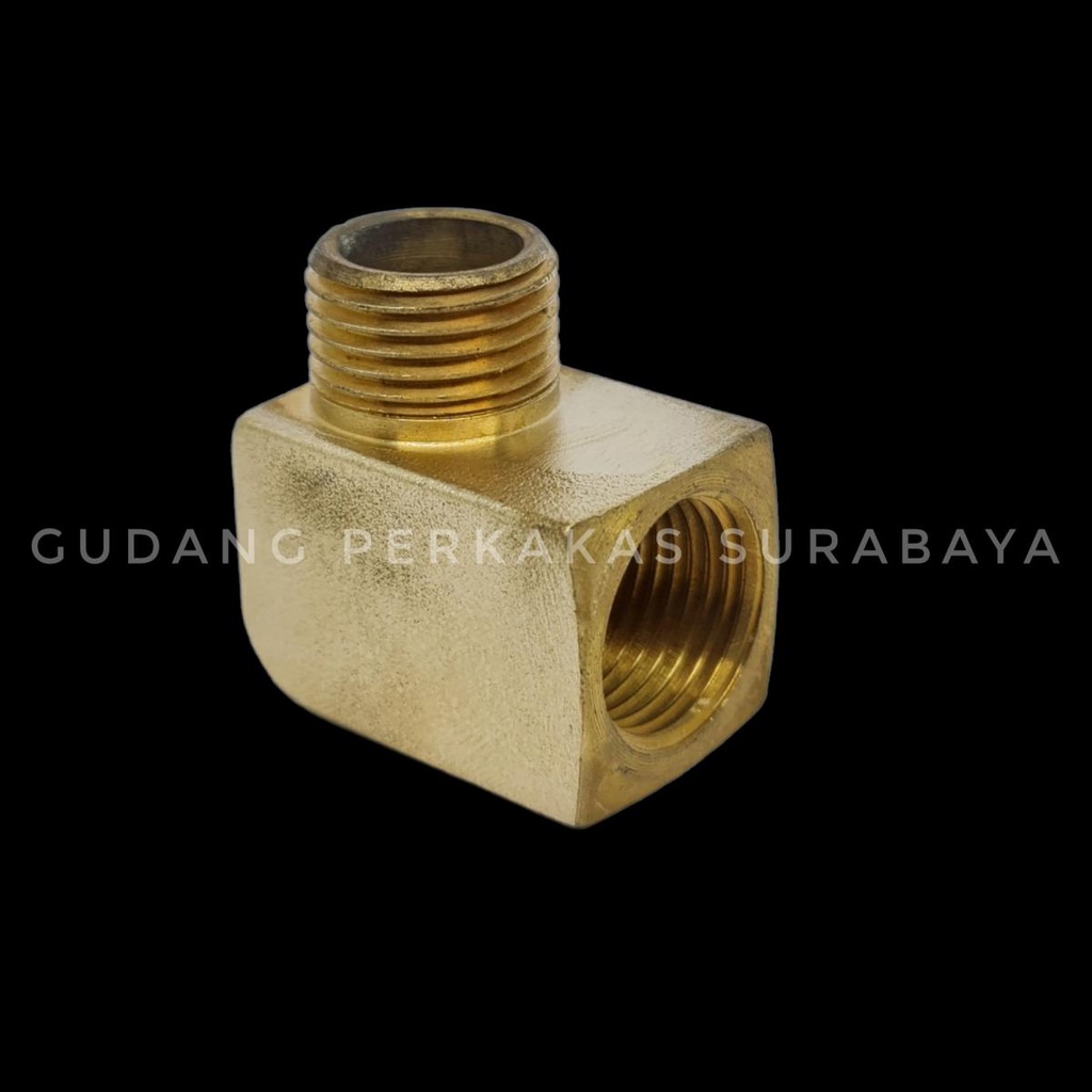 Jual Knee Square Connector M X F Elbow Pipe Fitting Sambungan Selang Fitting Pipa Konektor Pipa