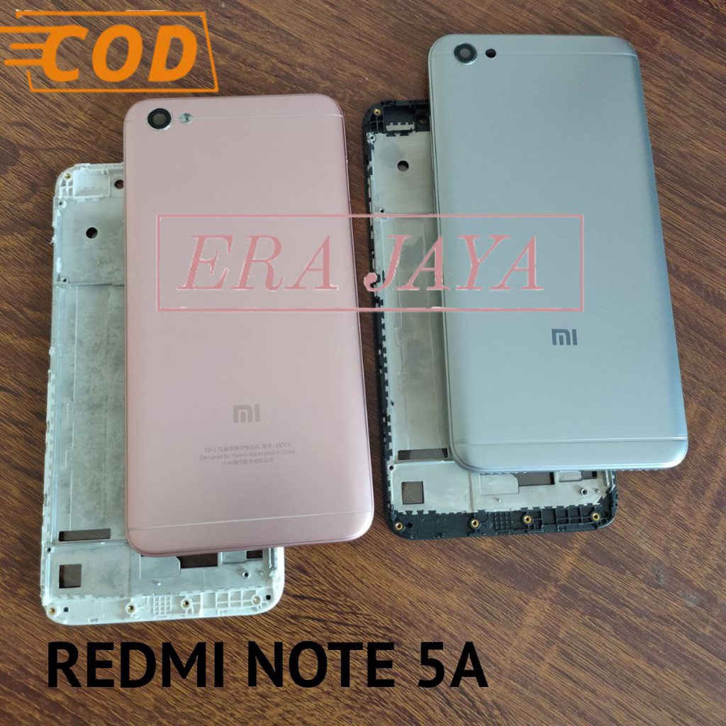 Jual Casing Fullset Xiaomi Redmi Note 5A Backdoor Tutup Belakang