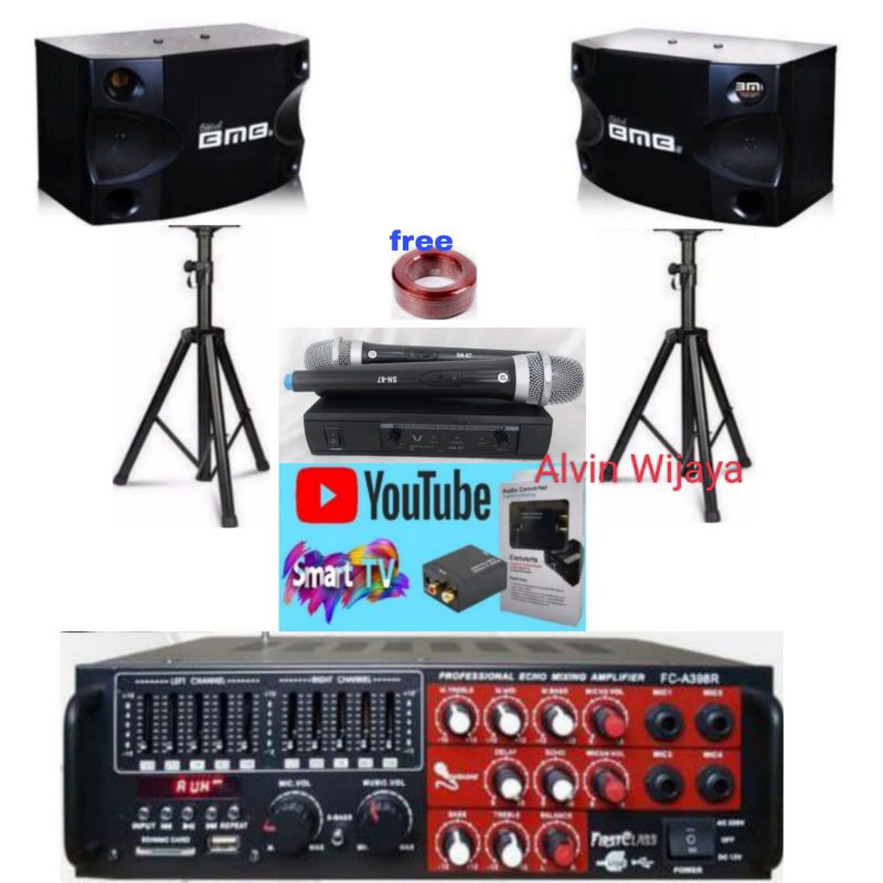 Jual paket Sound System karaoke speaker BMB paket Sound Shopee Indonesia