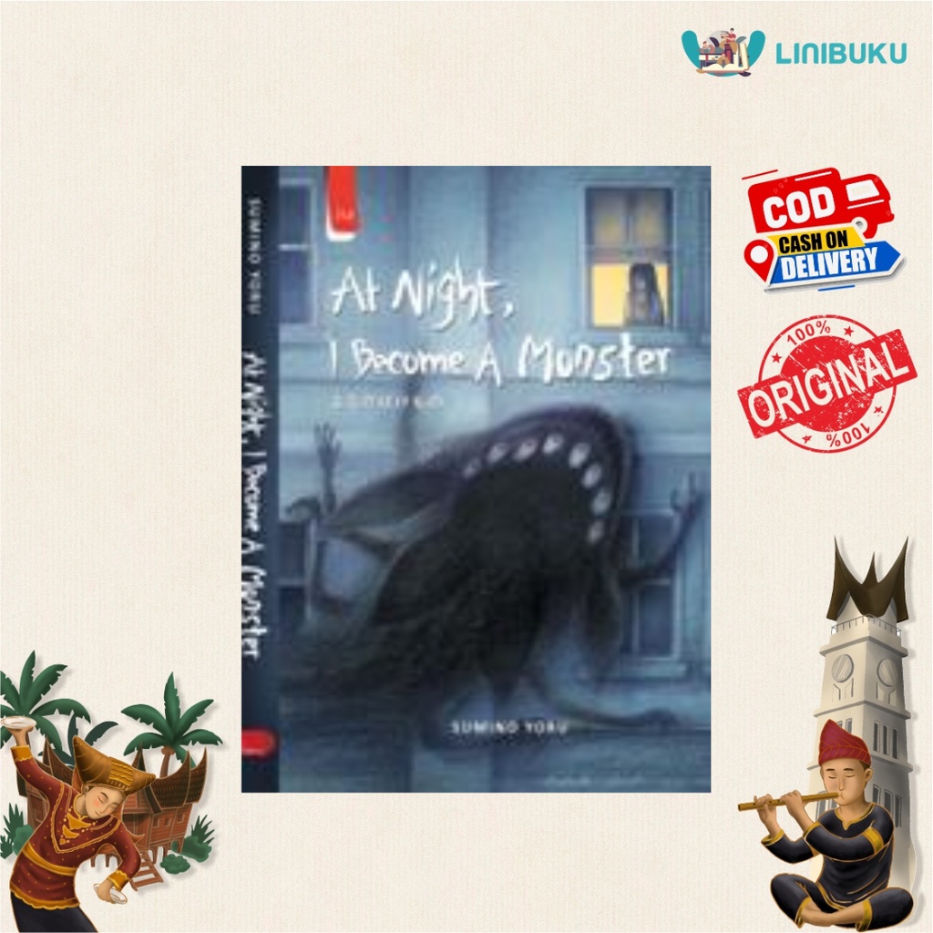 Jual Buku At Night, I a Monster karya Sumino Yoru Shopee Indonesia