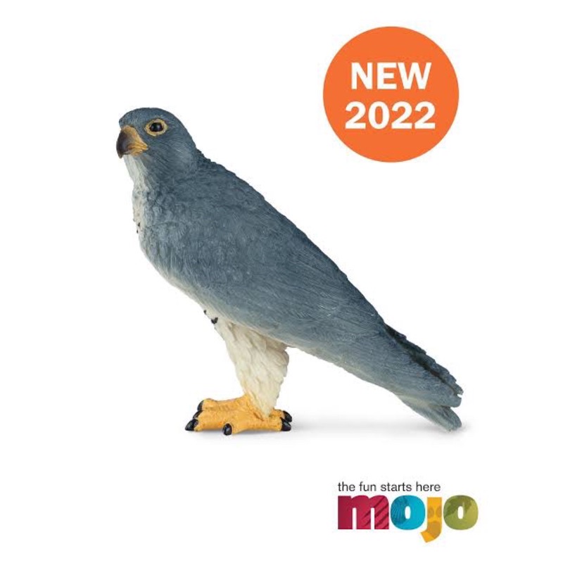 MOJO Peregrine Falcon Realistic International Wildlife Toy
