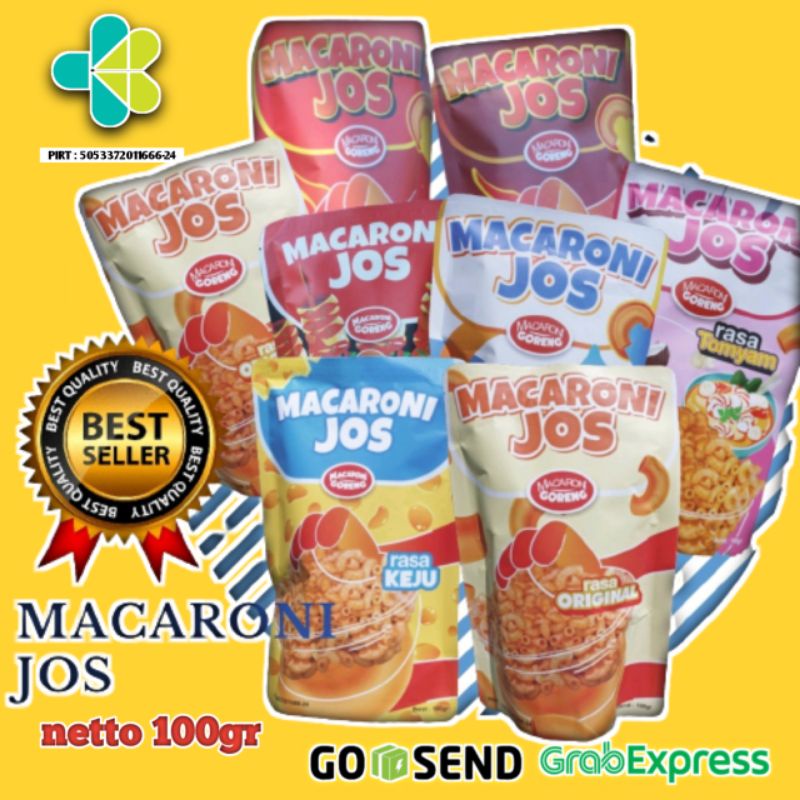 Jual MACARONI JOS 8 Varian Rasa Best Seller Makaroni Goreng Spesial ...