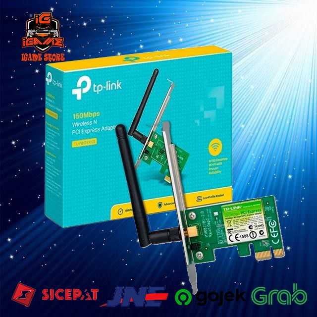 Jual TPLink TL-WN781ND WiFi Wireless N PCI Express Adapter Adaptor TP ...