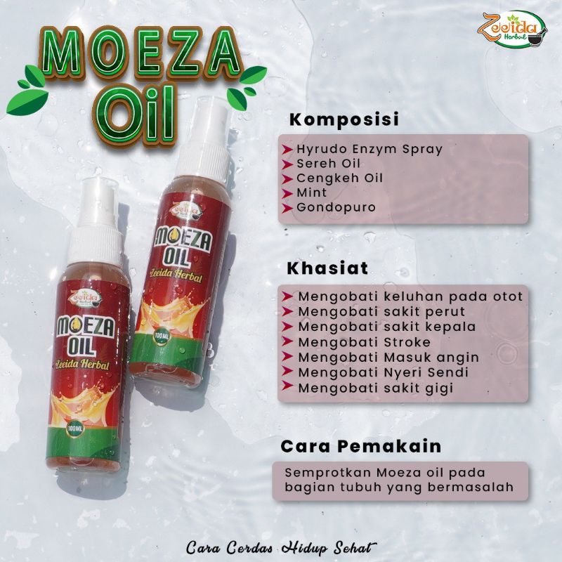 Jual moeza oil zeeida | Shopee Indonesia