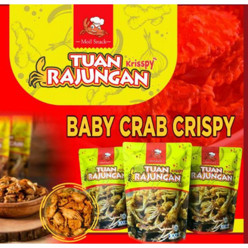 Jual Baby Crab Crispy Kepiting Rajungan | Jajanan Cemilan Snack Viral ...