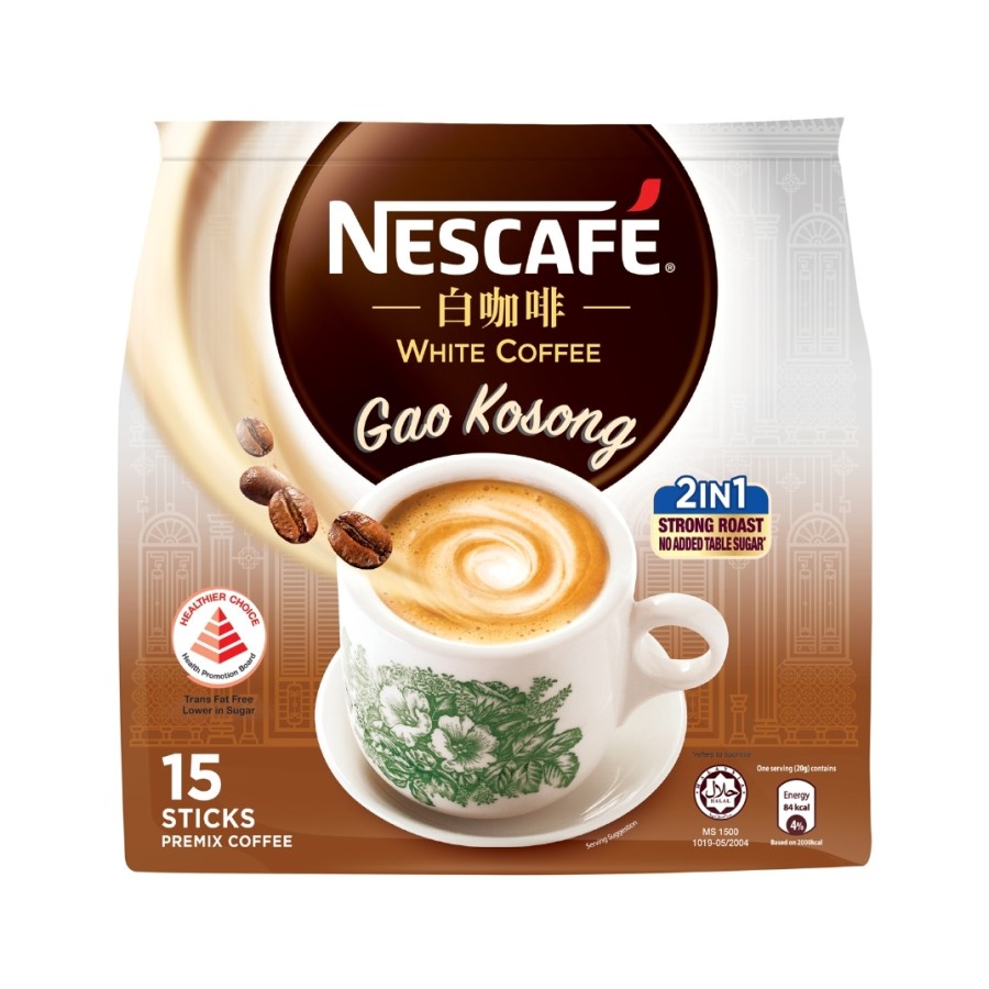 Jual Nescafe Instant White Coffee Gao Kosong Kopi Nescafe Instan